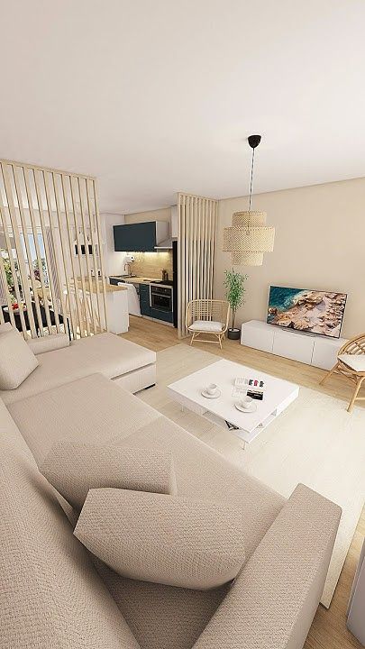 ❗️Salon rectangle❗️ #salon #decoration #maison #decorationinterieure #canapé #amenagementinterieur